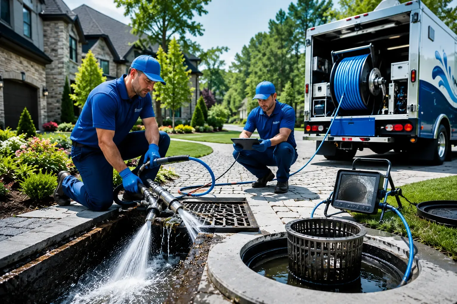 Local outdoor drain cleaning professionals in Fieldale, VA
