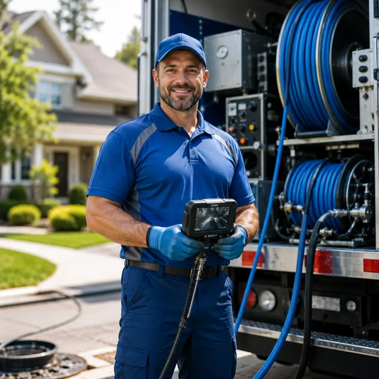 Local outdoor drain cleaning specialists in Fieldale, VA